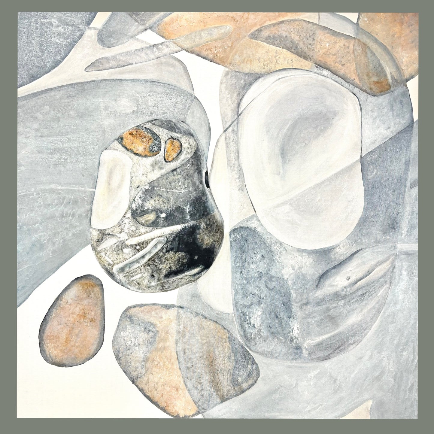 Abstracted Deconstruction №5 | 100cm x 100cm